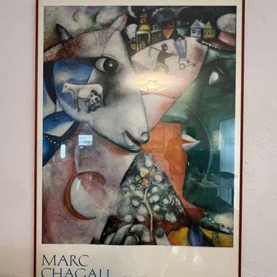 Marc Chagall Expo Poster