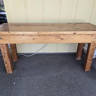 Solid Wood Lanai Table