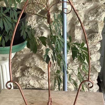Copper Plant Stand