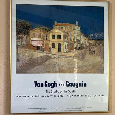 Van Gogh and Gauguin Exhibition Poster