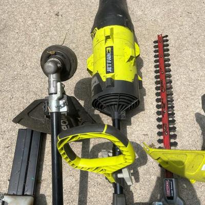Ryobi Jet Fan Blower with Gardening Attachments