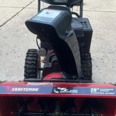 Craftsman 28” Snowblower