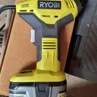 Ryobi High-Pressure Inflater