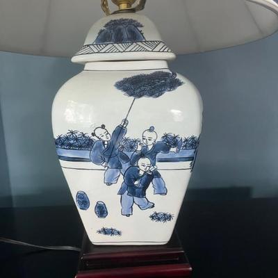 Asian Table Lamp