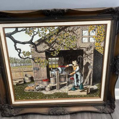 Hargrove Signed Painting