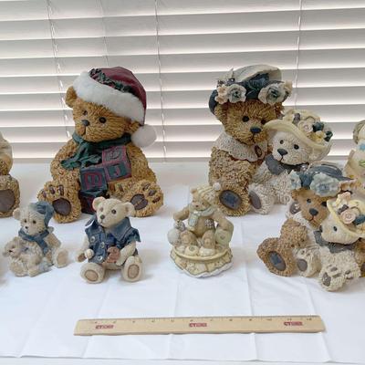 Resin Bear Collection - Sailer Bears, Christmas & Infant Bear Designs