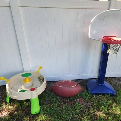 Little Tykes Basketball Hoop, Little Tykes Water Table, Football Cooler