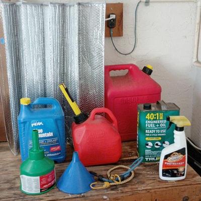 Automotive - Shade, Gas Cans, Coolant, Fuel Mix+++