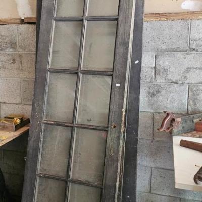 French doors ready for repurpose 