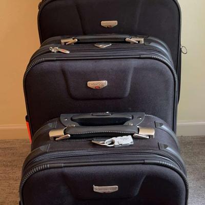 Travelers Club Luggage Set