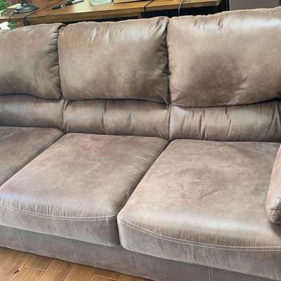 Leather-Like Sofa 