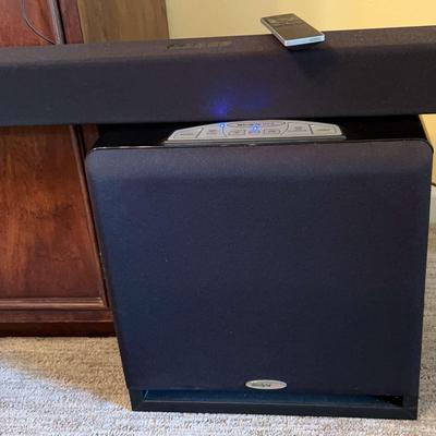 Velodyne DPS Subwoofer & Vizio Soundbar