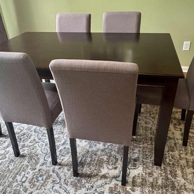 Dining Table w/ Six Chairs