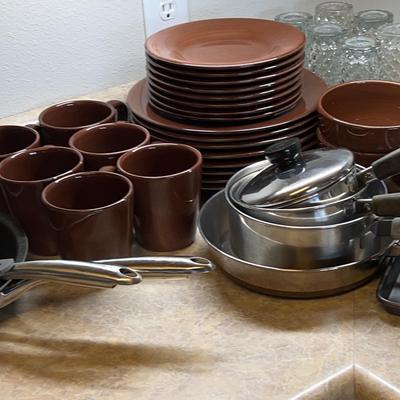 Starter Set Of Dishes Pots And Skillets