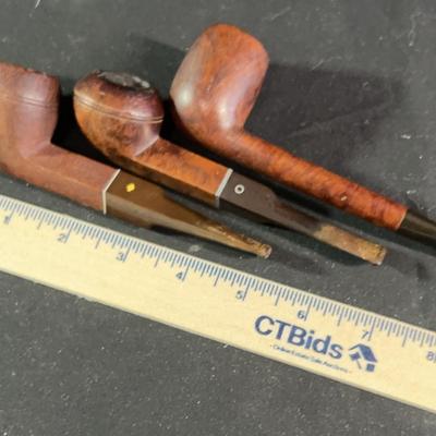 Three Vintage Pipes