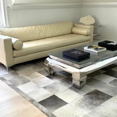 Thayer COGGIN Luxe Leather SOFA 