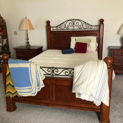 Mattress new 
Bed set 
Dresser 2 nightstands 