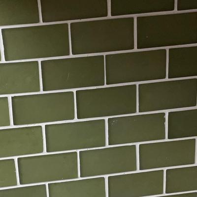 Box Of Italian Glass Wall Tile And Tile Spacers
