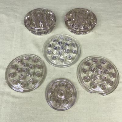 Vintage Glass Flower Frogs