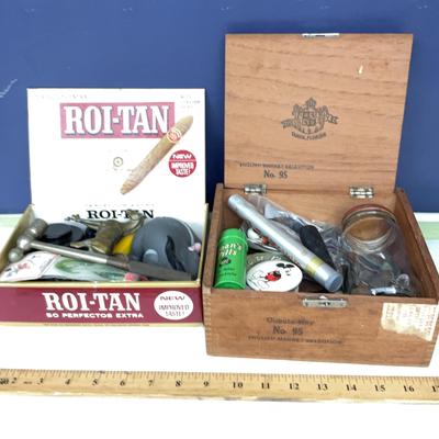 Cigar Boxes Of Stuff