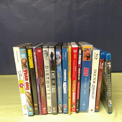 Assorted DVDs And Blue Ray 