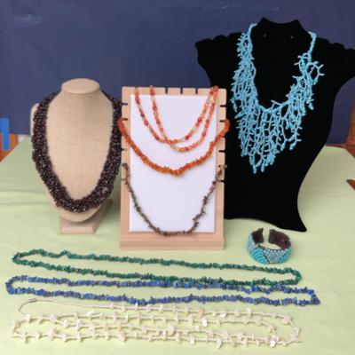 Natural Stone Necklces