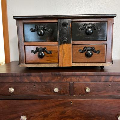 Wood Cabinet With Drawers