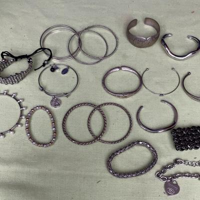 Silver tone Bracelets