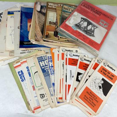 Woodworking Plans And Home Improvement Brochures