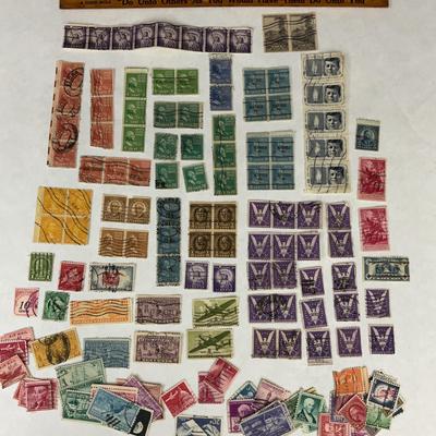 Vintage US Postage Stamps