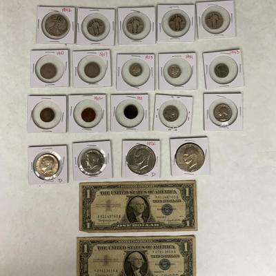 Silver Coins, Indian Head Pennies, Bicentennial Coins, Silver Certificates