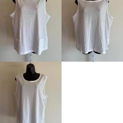 White Summer Variety Trio - Eileen Fisher