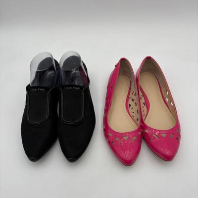 Summer Time Flat Shoes that Breathe - Calvin Klein