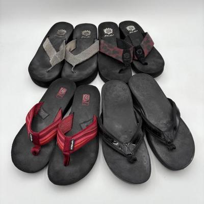 Flip-Flop Extravaganza - Yellow Box/TEVA/Vionic