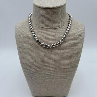 Substantial Sterling Silver Chain - Italy