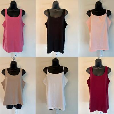 Large Group of Summer Tanks - Eileen Fisher/Old Navy/J. Jill