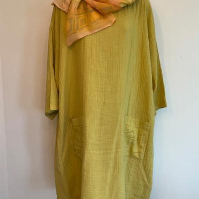 Summer Tunic & Scarf - Eileen Fisher/Argence Paris