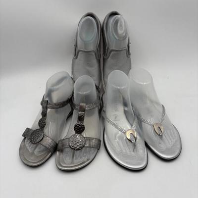 Silver Summer Shoes - Vans/Italian Shoemakers/Coconuts
