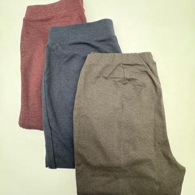 Ponte Leggings Trio - J. Jill/Faded Glory