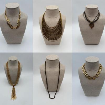 Golden Summer Time Jewelry - Glamour Necklaces