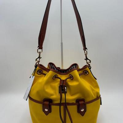 Summery Drawstring Purse - Dooney & Bourke - NWT