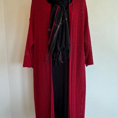 Summer in Black & Red - Eileen Fisher/J.Jill