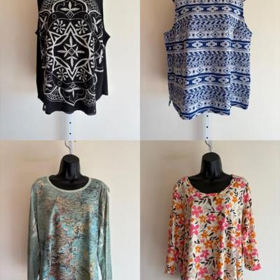 Summer Shirt Quartet - Lucky/July 25/Old Navy/J. Jill