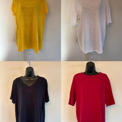 Cotton & Linen T-shirts - Eileen Fisher	