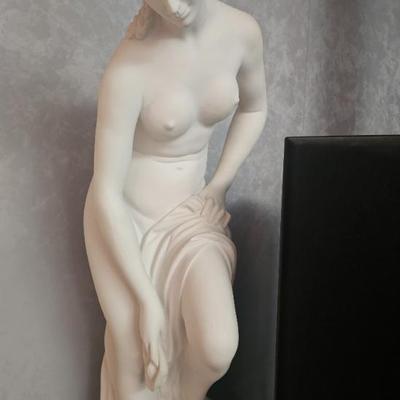Sale Photo Thumbnail #3: Large Plaster Statue