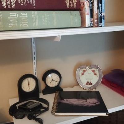 Books, Clocks, Walkman