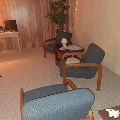 Sale Photo Thumbnail #80: MCM Italian Style Weiland Chairs with gorgeous MCM table