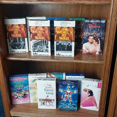 VHS Collection 2 Assortment of Humor, History 