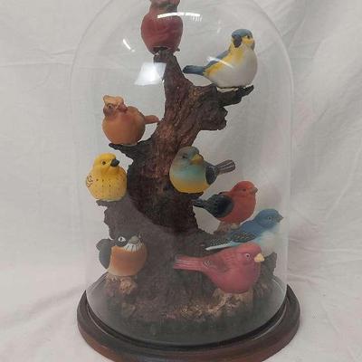 United States Commemorative Fine Art Gallery Porcelain Bird Collection 13 X 9"
