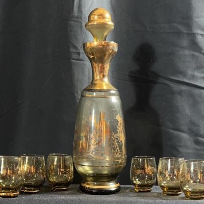 AY500E Murano Glass 7pc Set